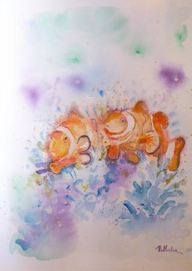 Original Contemporary Animal Painting by Pallieter Deseck
