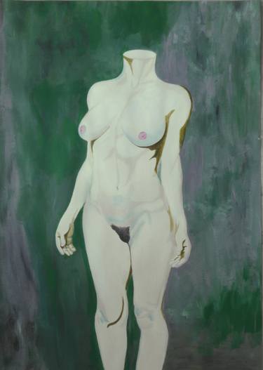 Original Expressionism Nude Paintings by Pallieter Deseck