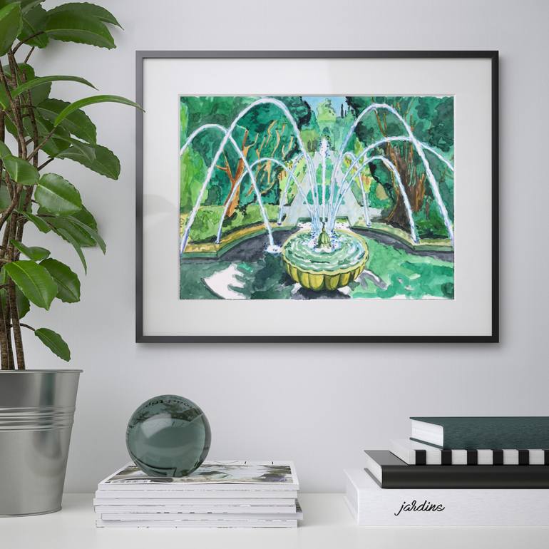 Original Expressionism Botanic Painting by Pallieter Deseck