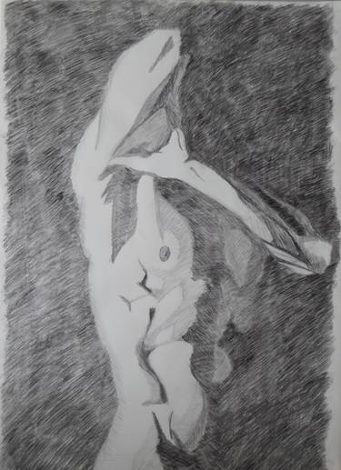 Original Conceptual Erotic Drawings by Pallieter Deseck
