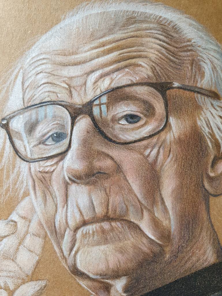 Original Realism People Drawing by Ben Newall