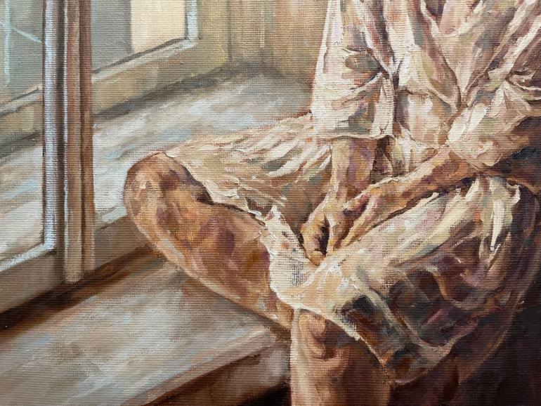 Original Conceptual Women Painting by Alena Shaburdina