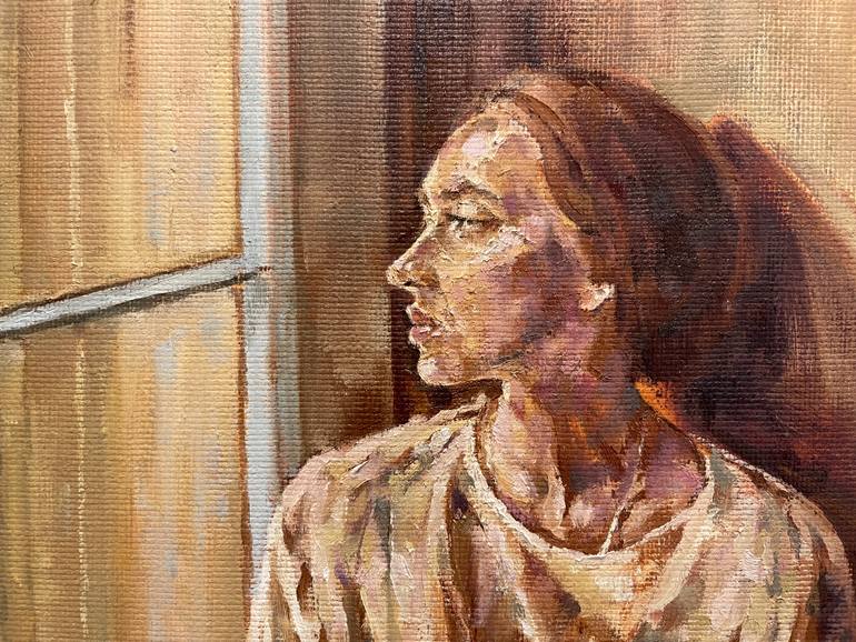 Original Conceptual Women Painting by Alena Shaburdina