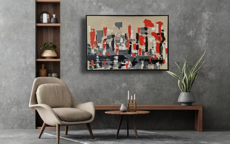 Original Contemporary Abstract Painting by Jelena Narbute