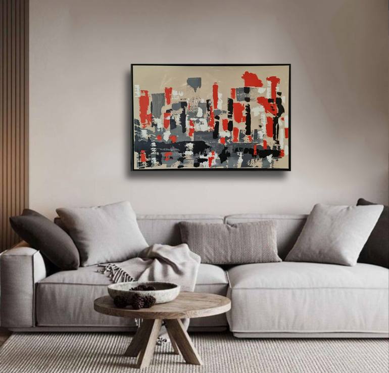 Original Contemporary Abstract Painting by Jelena Narbute