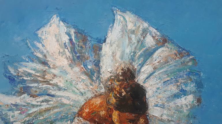 Original Expressionism Music Painting by Mar Art