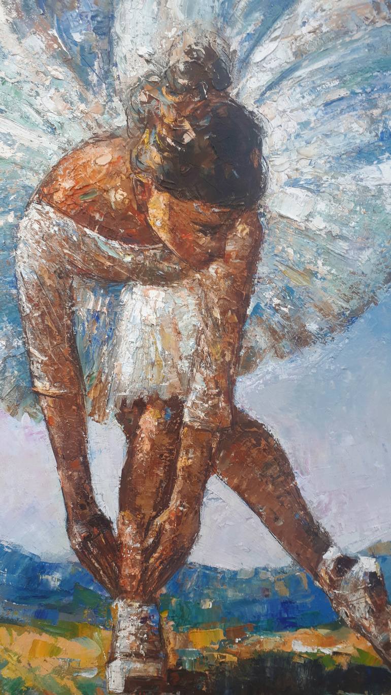 Original Expressionism Music Painting by Mar Art