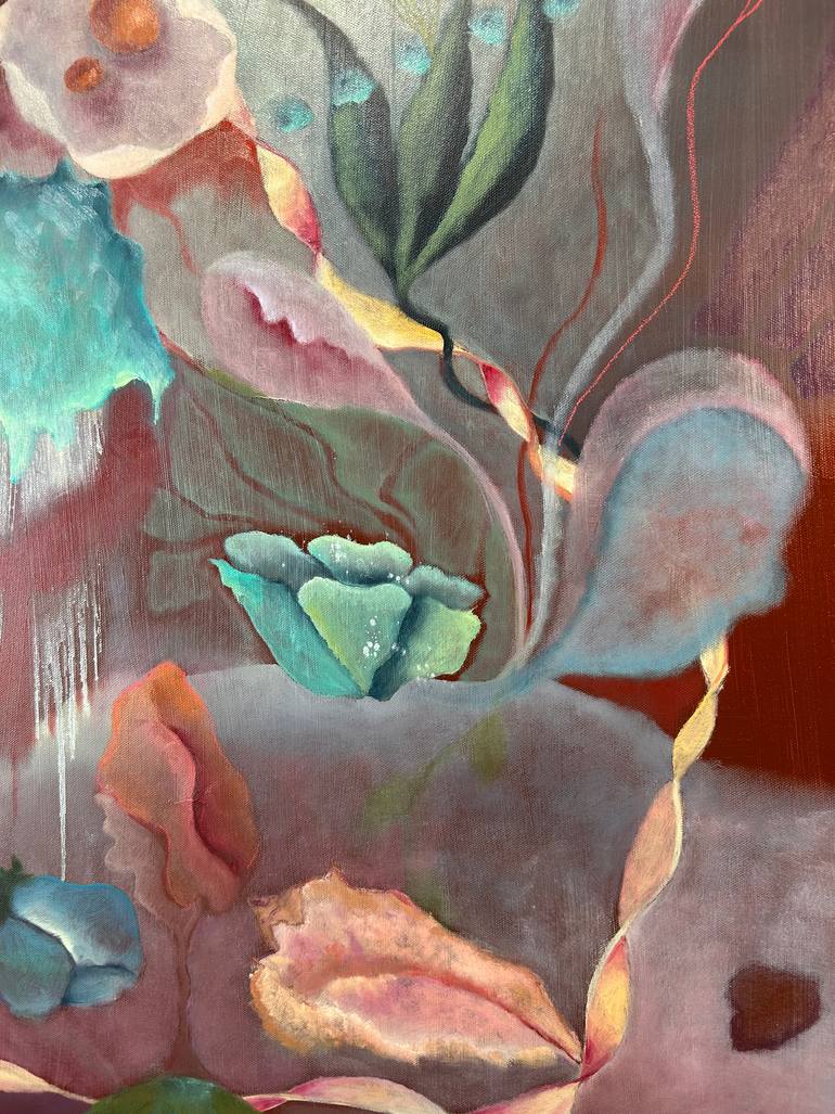 Original Surrealism Fantasy Painting by Deborah Kadagian