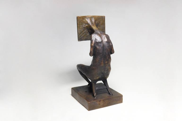 Original Abstract Performing Arts Sculpture by Art Dom