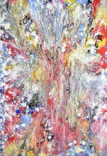 Original Abstract Expressionism Abstract Paintings by Bolaji Tobi