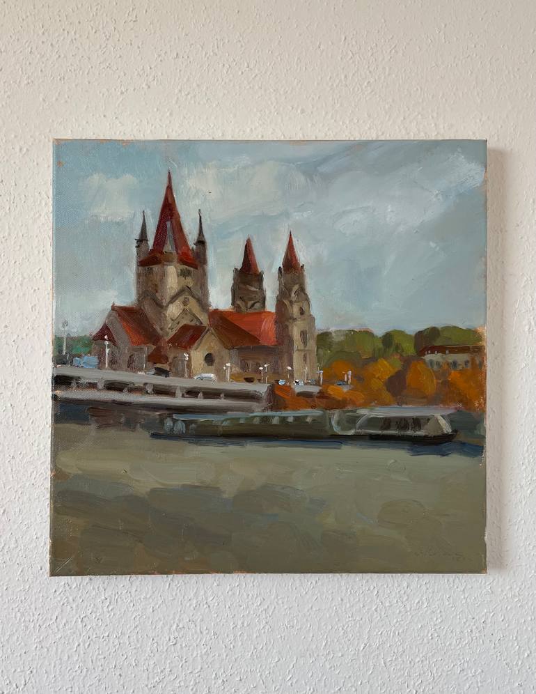 Original Realism Landscape Painting by Aleksandra Pavlova