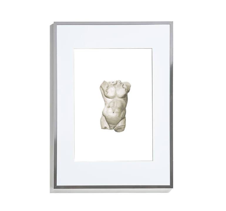 Original Minimalism Classical Mythology Painting by Kyle Roberts