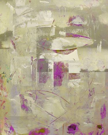 Original Abstract Mixed Media by Mary Ness