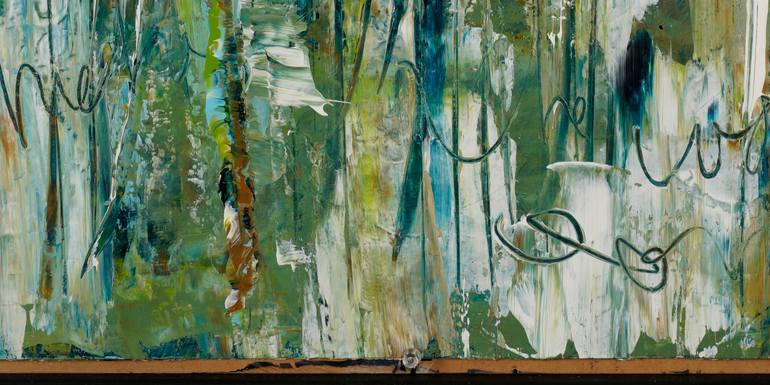 Original Abstract Expressionism Abstract Painting by Mary Ness