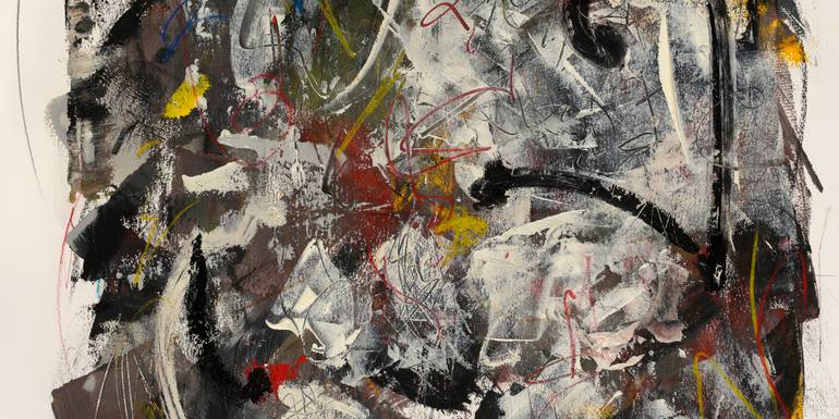 Original Abstract Expressionism Abstract Painting by Mary Ness