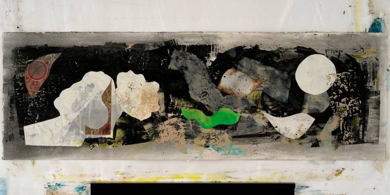 Original Abstract Expressionism Abstract Painting by Mary Ness