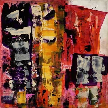 Original Abstract Expressionism Abstract Paintings by Mary Ness