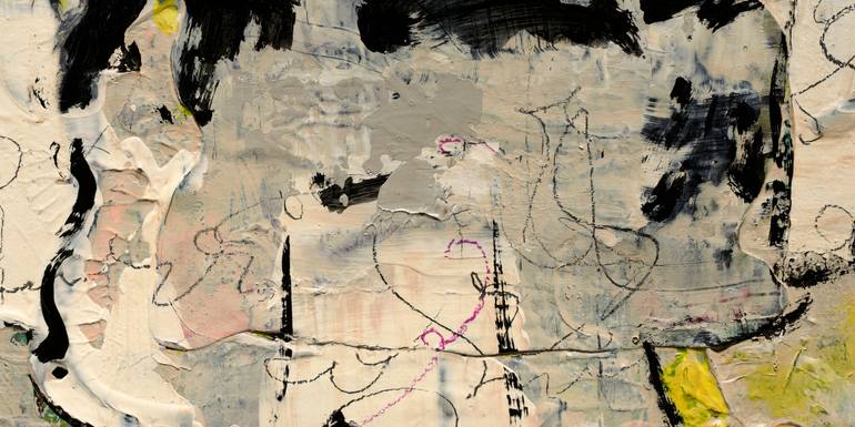 Original Abstract Expressionism Abstract Painting by Mary Ness
