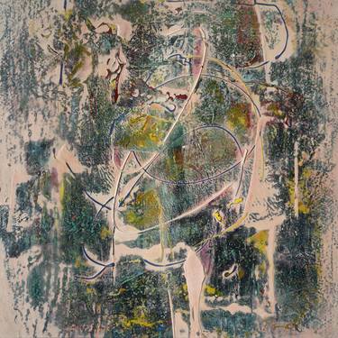 Original Abstract Expressionism Abstract Paintings by Mary Ness