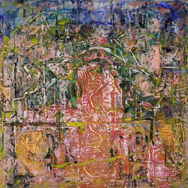 Original Abstract Expressionism Abstract Paintings by Mary Ness
