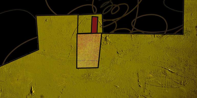 Original Contemporary Abstract Digital by Mary Ness