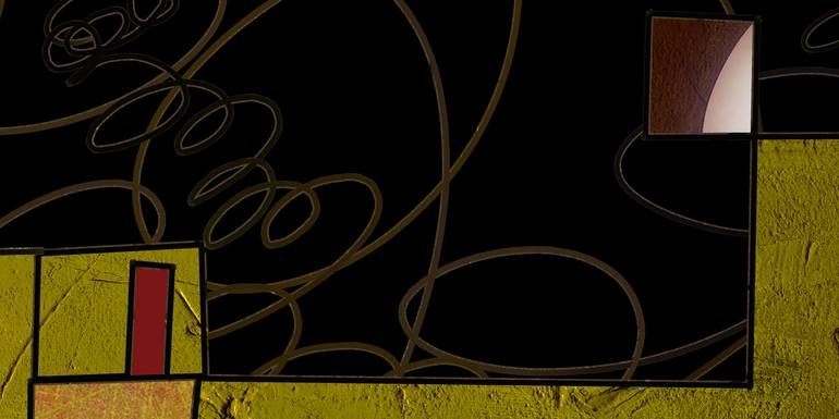 Original Contemporary Abstract Digital by Mary Ness