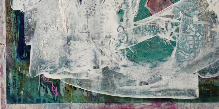 Original Abstract Expressionism Abstract Painting by Mary Ness