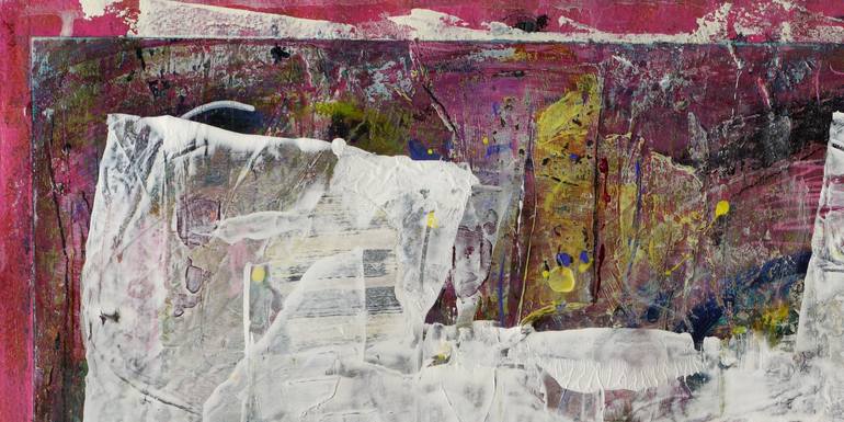 Original Abstract Expressionism Abstract Painting by Mary Ness