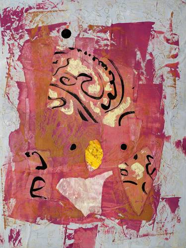 Original Abstract Expressionism Abstract Mixed Media by Mary Ness