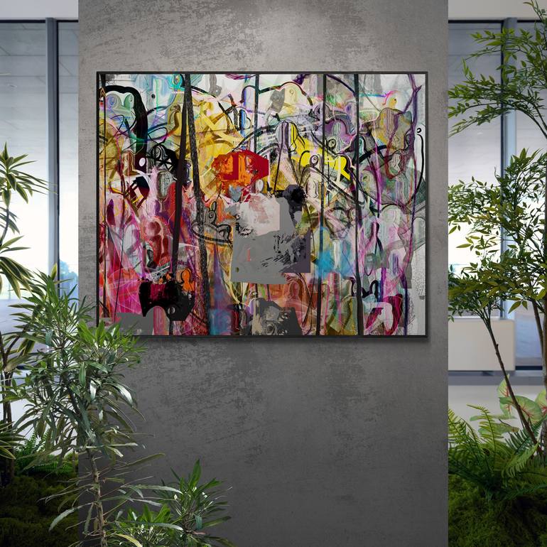 Original Digital Art Abstract Digital by Mary Ness