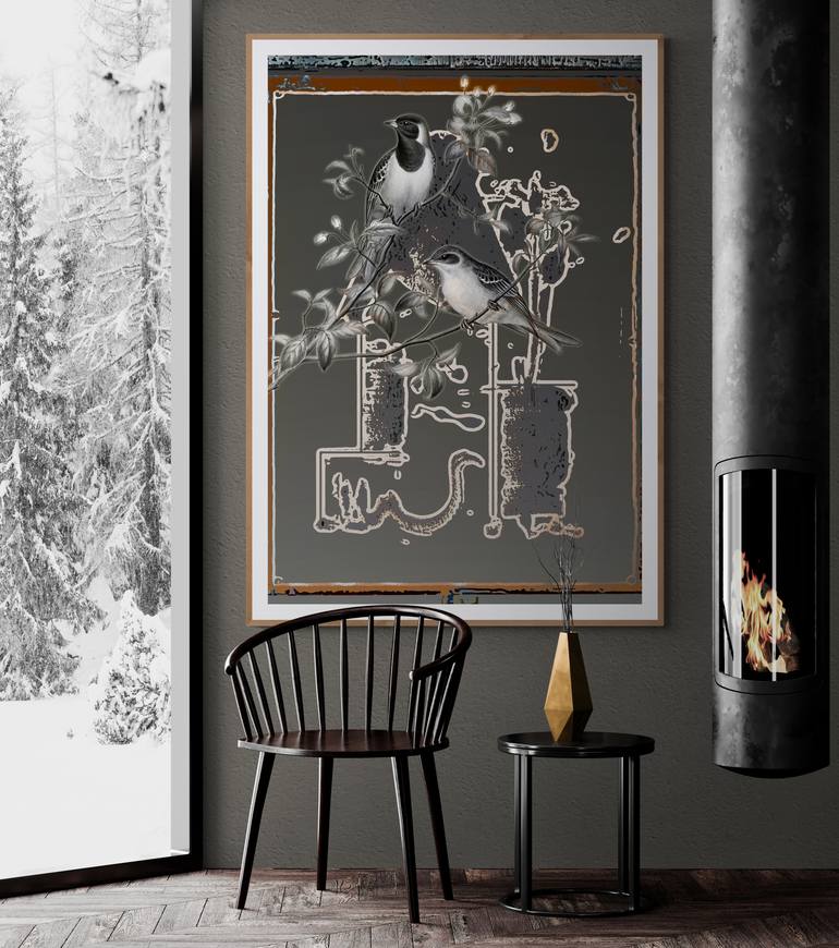 Original Contemporary Nature Digital by Mary Ness