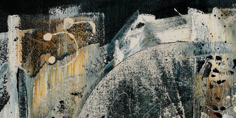 Original Abstract Expressionism Abstract Painting by Mary Ness