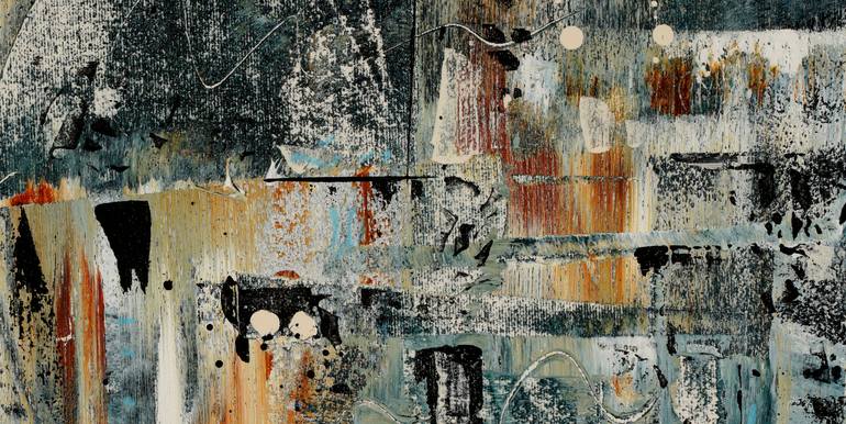 Original Abstract Expressionism Abstract Painting by Mary Ness