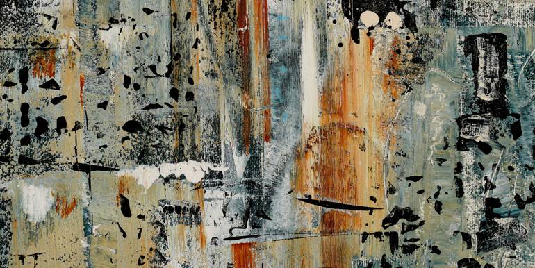 Original Abstract Expressionism Abstract Painting by Mary Ness