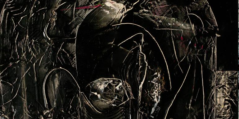 Original Abstract Expressionism Abstract Painting by Mary Ness