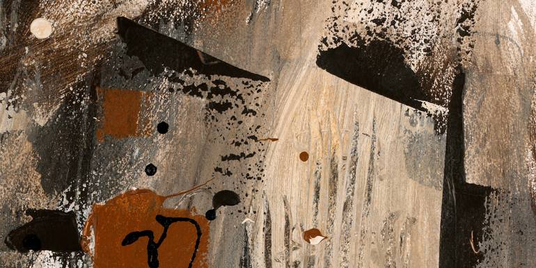 Original Abstract Expressionism Abstract Painting by Mary Ness