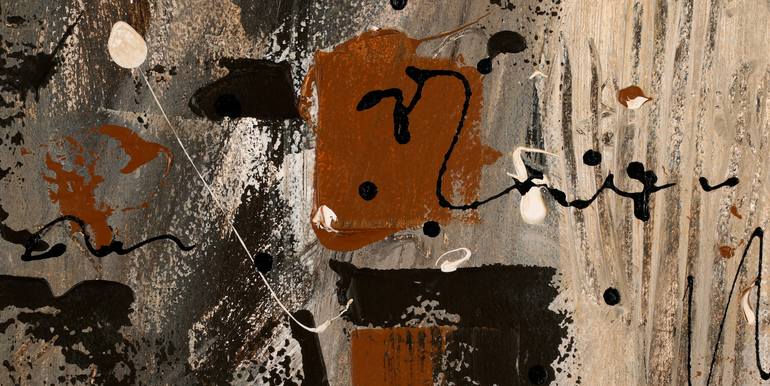 Original Abstract Expressionism Abstract Painting by Mary Ness