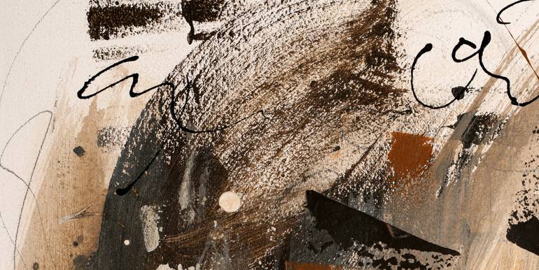 Original Abstract Expressionism Abstract Painting by Mary Ness