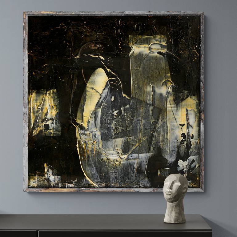 Original Abstract Expressionism Abstract Painting by Mary Ness