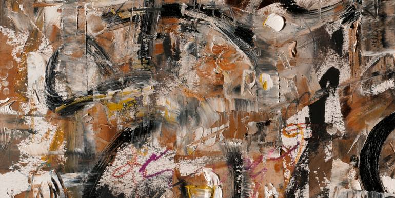 Original Abstract Expressionism Abstract Painting by Mary Ness