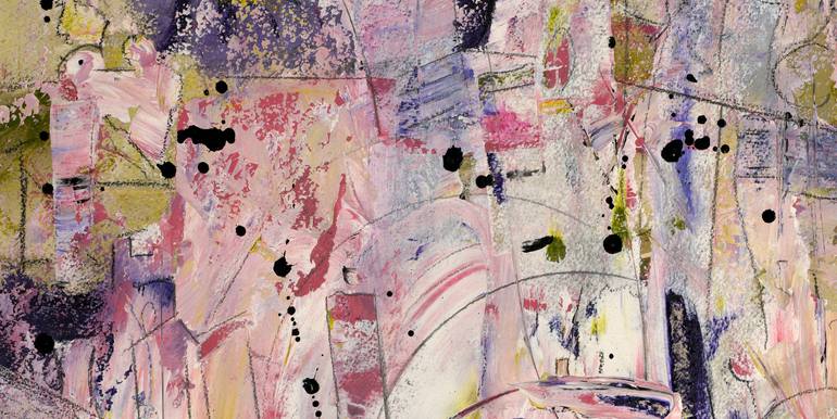 Original Abstract Expressionism Abstract Painting by Mary Ness