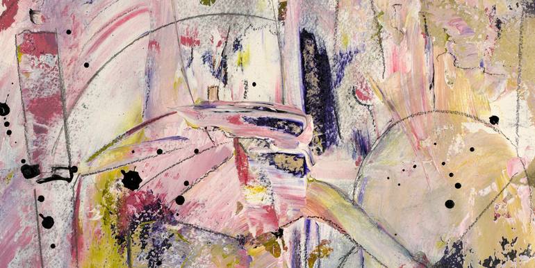 Original Abstract Expressionism Abstract Painting by Mary Ness