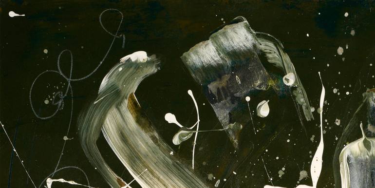 Original Abstract Expressionism Abstract Painting by Mary Ness