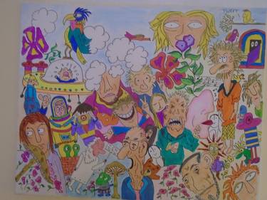 Print of Cartoon Paintings by Jim Killon