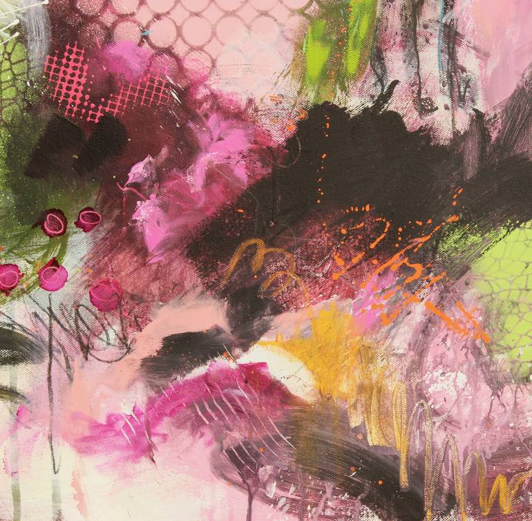 Original Abstract Expressionism Abstract Painting by Marija Constantinou