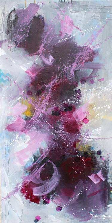 Original Abstract Expressionism Abstract Paintings by Marija Constantinou