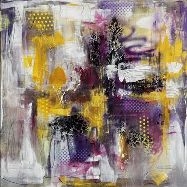 Original Abstract Expressionism Abstract Paintings by Marija Constantinou