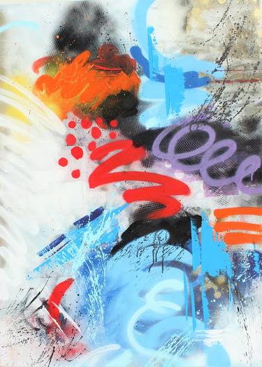 Print of Abstract Expressionism Abstract Paintings by Marija Constantinou