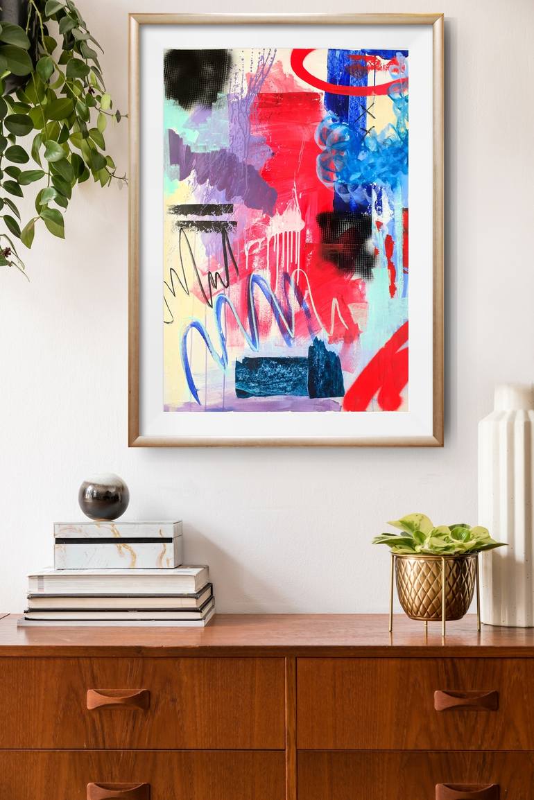 Original Abstract Painting by Marija Constantinou