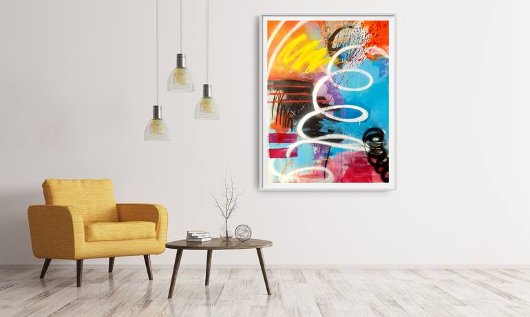 Original Abstract Painting by Marija Constantinou